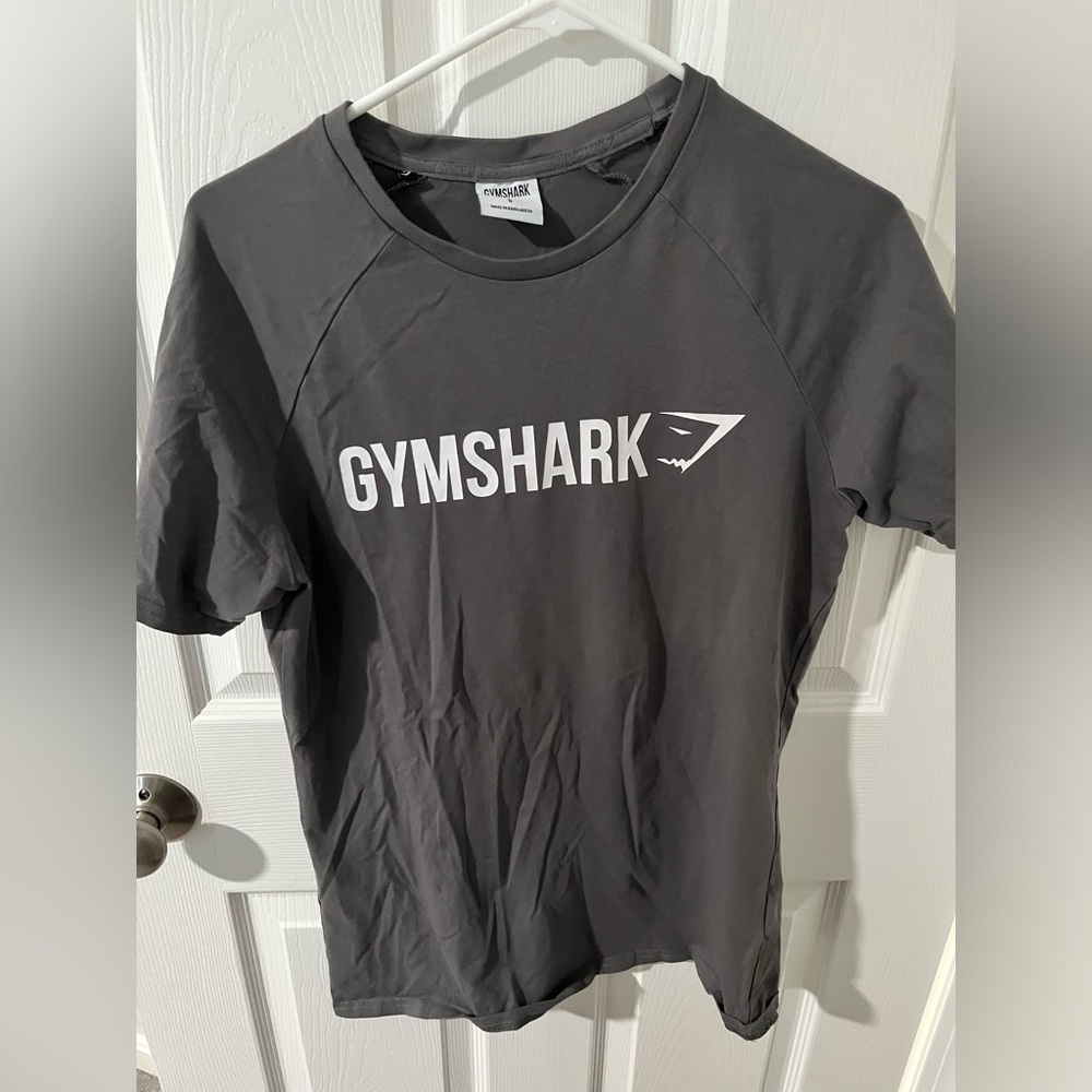 MEN’S Dark Grey Gymshark Logo T- Shirt